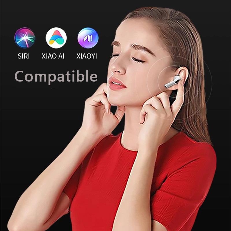 VAORLO Оригинальные беспроводные наушники TWS Smart Touch Control, Bluetooth 5,0, спортивные наушники, музыкальная гарнитура для всех смартфонов