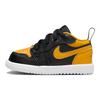 Детские кроссовки Air Jordan 1 Low ALT TD Black Yellow Ochre White DR9747-072