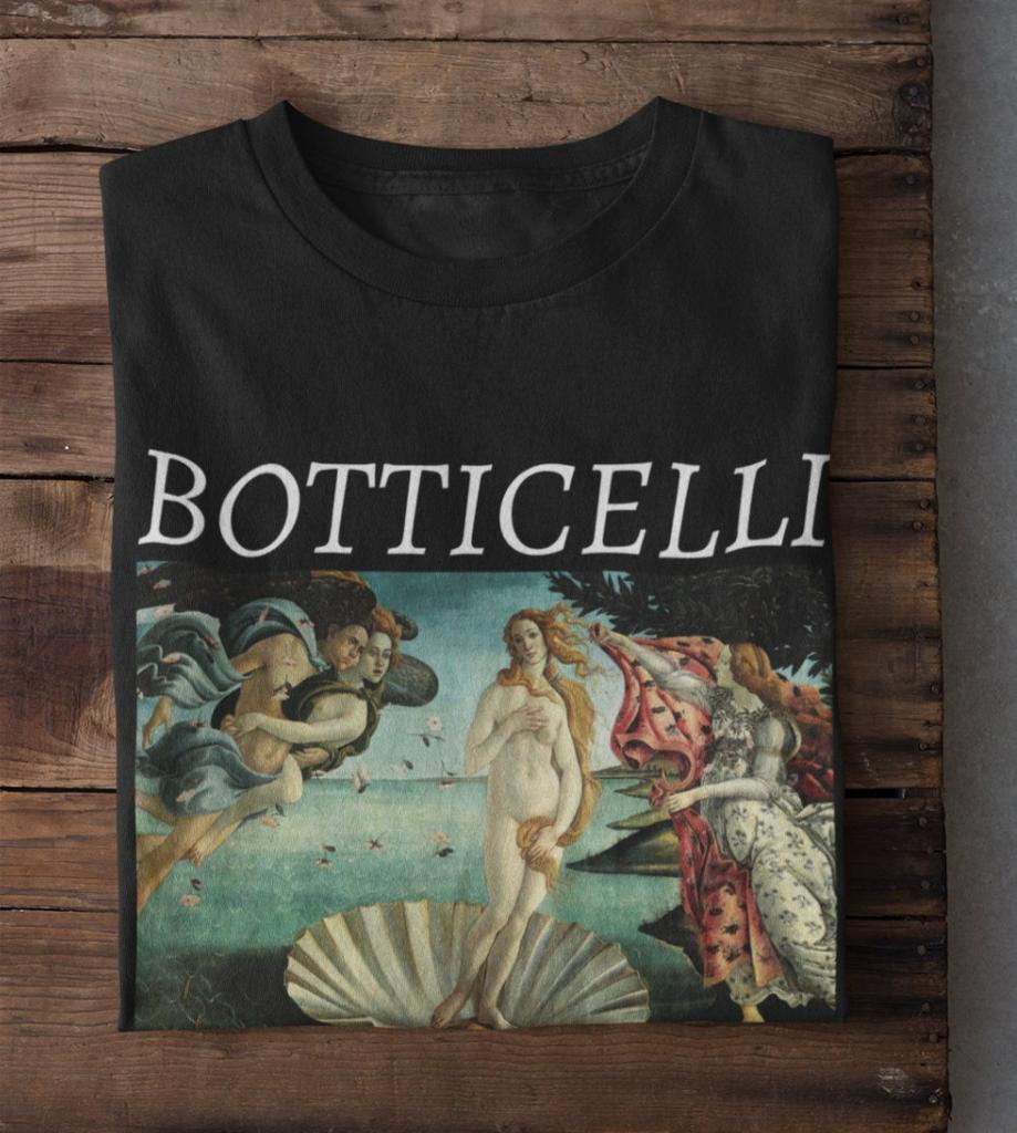 26 Botticelli T shirt - The Birth Of Venus Shirt Vintage Art Aesthetic Unisex Tee Unisex T-Shirt