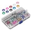 Eyelet Kit 10mm Colorful Durable Metal Wide Application Easy Installation Leather Grommets Kit for