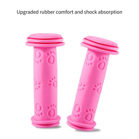 1 пара прочных мягких велосипедных деталей с ручкой, рукавом с принтом ладони, детская ручка для баланса