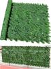 50X300cm Artificial Ivy Hedge Green Leaf Fence Panels Faux Privacy Fence Screen for Home Outdoor Garden Balcony Decoration