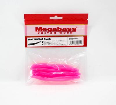 Megabass Мягкая приманка Hazedong 4 дюйма, кровать розового цвета (0701)