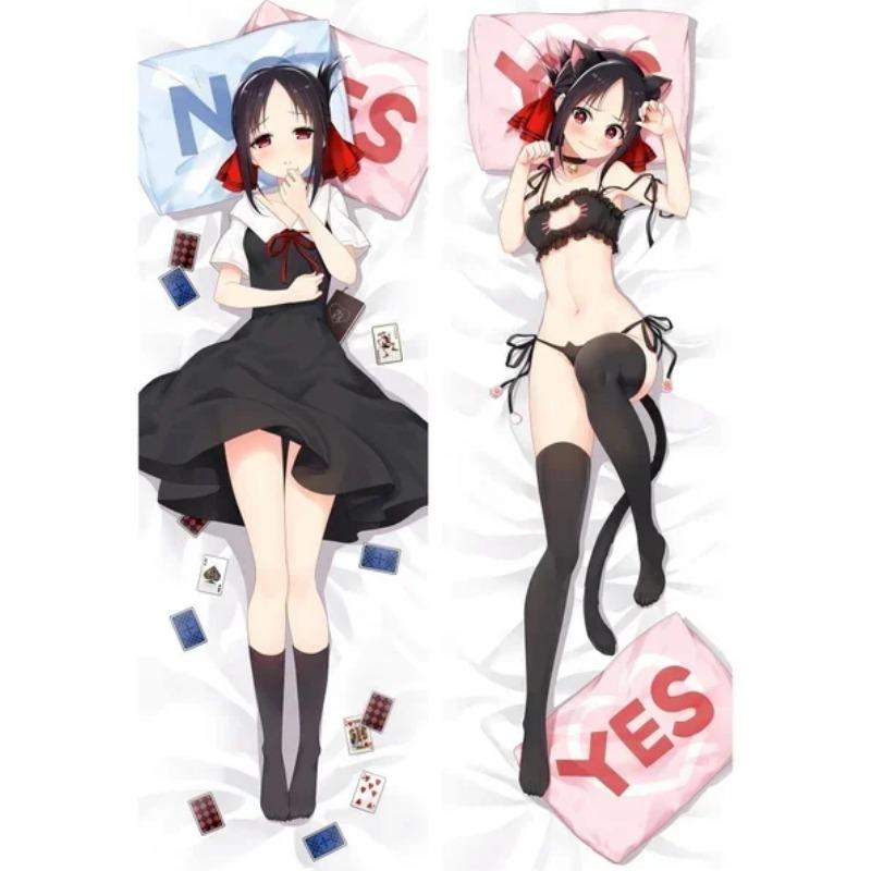180 см Японское аниме Кагуя-сама: Love Is War Fujiwara Chika Dakimakura Otaku мужской чехол для подушки Fullbody пледы наволочка подарок