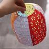 Cylindrical Hanging Lampion Colored Hollow Lantern Festival Lantern Paper Lantern  Mid-autumn