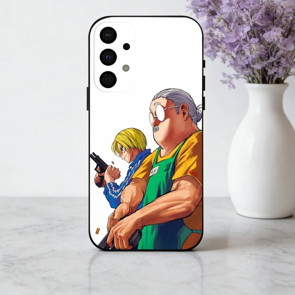 Чехол для телефона Anime S-Sakamoto-O D-Days для Samsung Galaxy A73, A72, A71, A70, A53, A52, A51, Других Мягкий Черный Корпус
