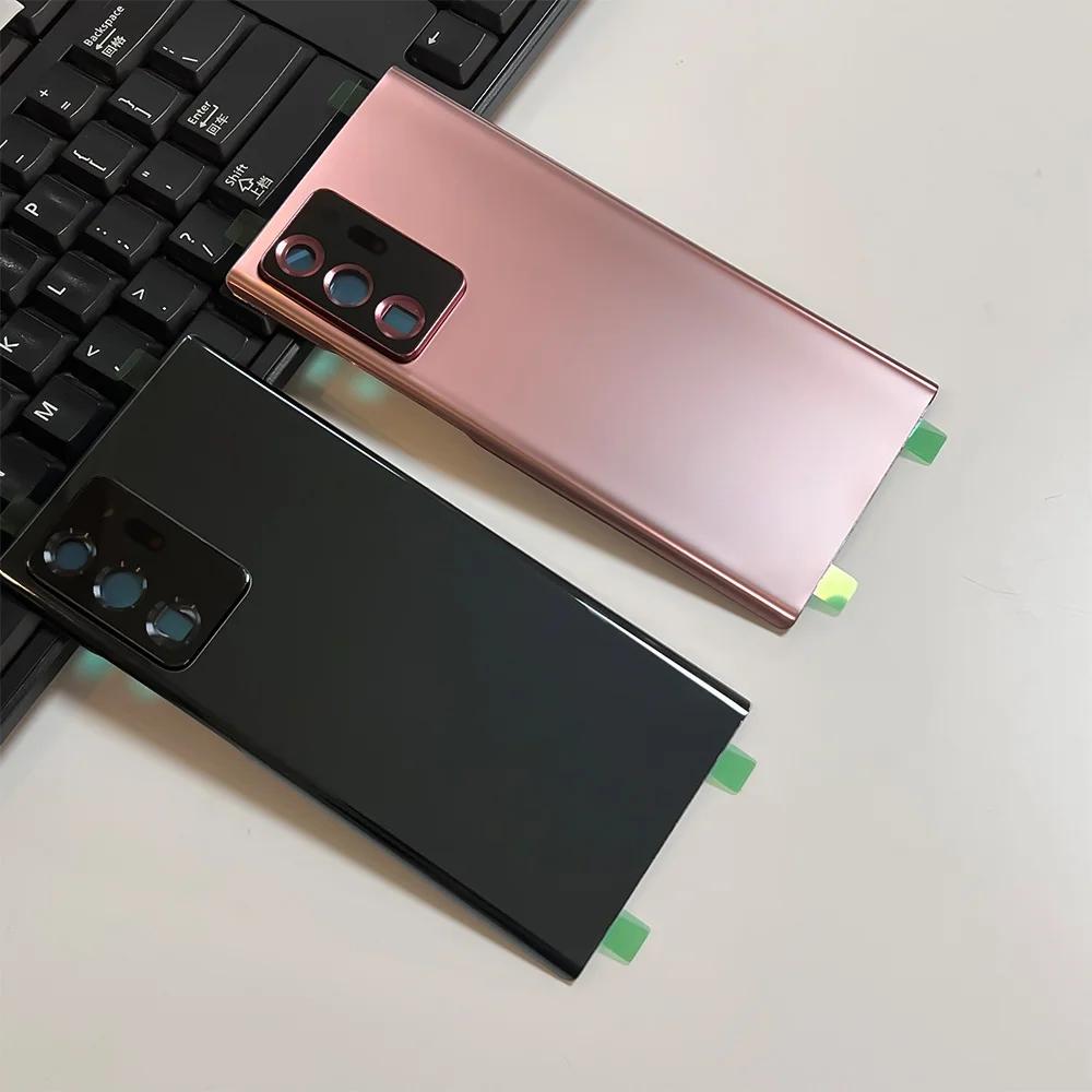 Задняя крышка корпуса для Samsung Galaxy Note 20 Ultra Задняя стеклянная крышка + Инструменты