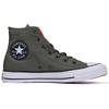 Converse Chuck Taylor All Star Удобные высокие парусиновые кеды Унисекс Кроссовки Серо-зеленый 162391C