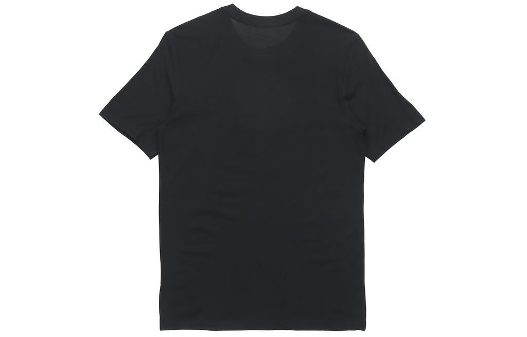 Nike Футболки Мужские Черные С Круглым Вырезом Умеренный Прямой Крой CV2048-010