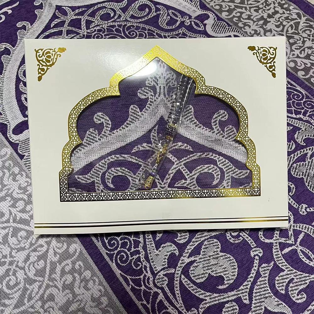 Нескользящий Набор Молитвенных Ковриков Прямоугольный Джанамаз Саджада Исламские Подарки Мусульманский Молитвенный Коврик Женщины Мужчины