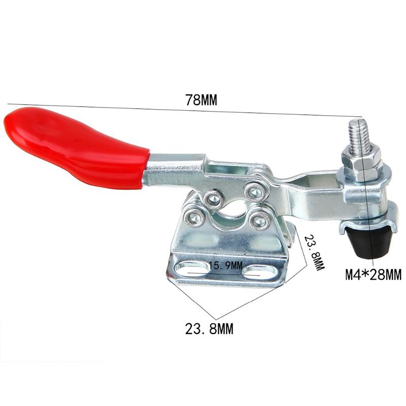 50 кг Тумблерные зажимы 101A Противоскользящие U-образные Для ручного инструмента Нержавеющая сталь