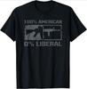 Американский либерал 2-я поправка AR15 Винтовка Забавный дизайн с оружием 100% хлопок летняя Однотонная с коротким рукавом печатная мужская футболка