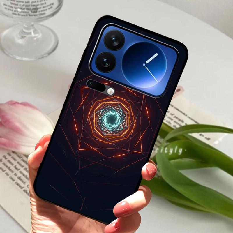 Чехол для Xiaomi Mi 17 Pro Max/17Pro Модный Ударопрочный Защитный Задний Чехол Для Xiaomi 17 ProMax Мягкий ТПУ Силиконовый Чехол для Телефона