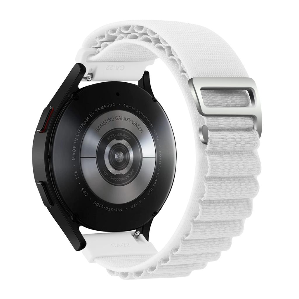 20 мм 22 мм ремешок для Samsung Galaxy watch 7/6/4/5/Pro/classic/3/active 2/Gear S3 Альпийский петлевой браслет ремешок HUAWEI GT 2 4 3 Ремешок