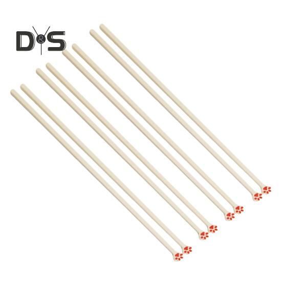 Милые палочки для еды с кошачьими лапками, нескользящие, кухонная утварь с дизайном отпечатков лап, многоразовая, для суши, лапши, уникальный подарок для любителей кошек и японской культуры