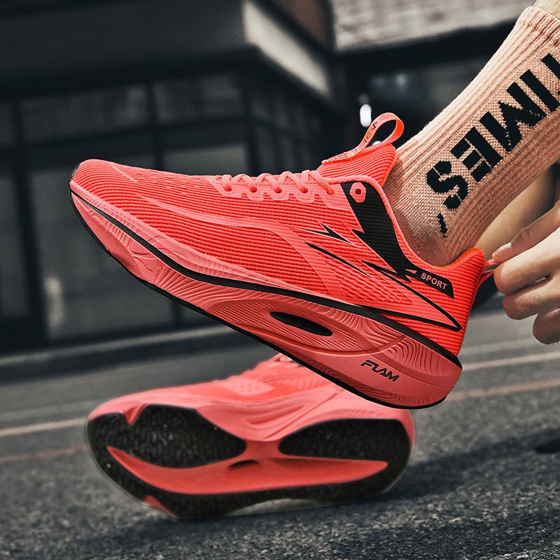 Новые профессиональные кроссовки из углеродного волокна, ультралегкие, с отскоком, повседневные спортивные, осенние, мужские и женские, для физической подготовки, удобные беговые кроссовки