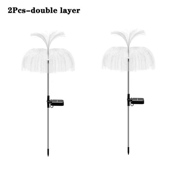 Солнечные светодиодные фонари в виде медуз, уличный садовый декор, светильник для газона, 7 смен цвета, водонепроницаемый патио, двор, декор для дорожки, солнечные цветы, лампа