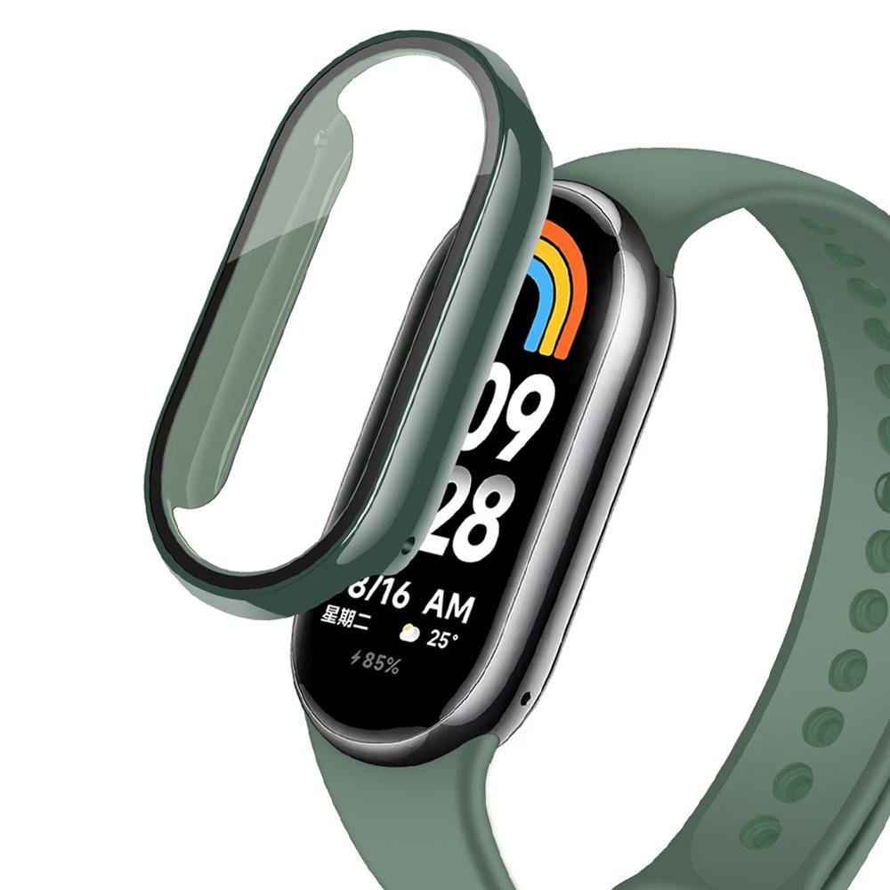 Чехол+стекло Для Xiaomi Mi Band 8 7 6 Аксессуары Чехол+Пленка Защитный чехол Full Coverage Miband 7 6 5 4 3 защитное стекло для экрана