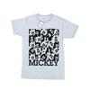 Mens Mickey Mouse Grid T-Shirt