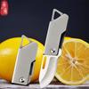 Mini Stainless Steel Folding Pocket Knife Outdoor Portable High Hardness Durable Pocket Knife Keychain Pendant Unboxed