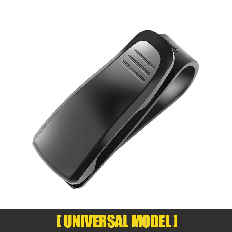 1Pcs Car Sun Visor Glasses Clip Ticket Card Storage Clamp For Benz AMG W220 W205 W211 W169 W177 EQC Carlsson GLK CLA GLS EQE GLE LR1