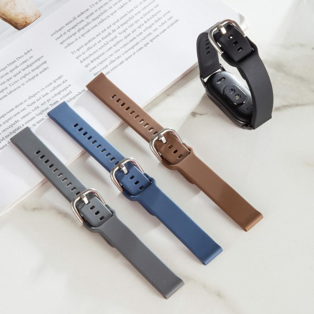 Часы-браслет Смарт-браслет Новый силиконовый ремешок для Mi Band 8