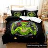 3D Print Alien Gangster Comfortable Duvet Quilt Cover Pillowcase Bedding Set Children Bedroom Decoration Home Textile