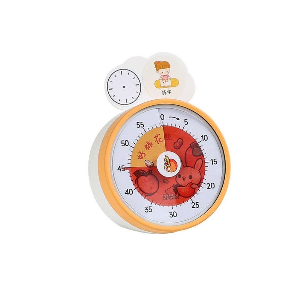 Visual Countdown Timer Cartoon 60 Minutes Alarm Clock Durable Desk Timer  Kitchen Cooking