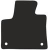 Rubber-Backed Polyamide Driver Floor Mat For Peugeot 5008 Ii Crossover 2017