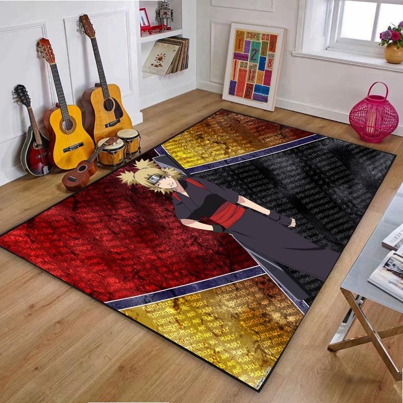 Японское Аниме Наруто Ковер Гостиная Спальня Кухня Балкон Коврик Нескользящий Моющийся Коврик Дом Изысканный Дом Инс Ковер