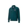 Puma X Ami Half-Zip Sweatshirt Varsity Green Unisex Tops 535993-24