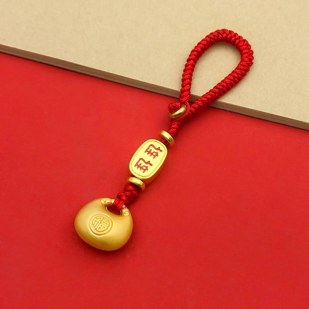 Веревка плетеная брелок на удачу китайский стиль автомобильный брелок креативный кулон сумка удачи для женщин