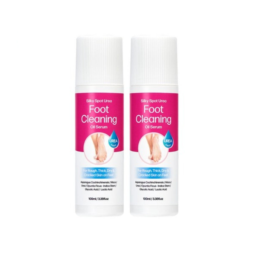 Очищающее масло-сыворотка для ног Silky Spot Urea 100 мл * 2 шт./3 шт.