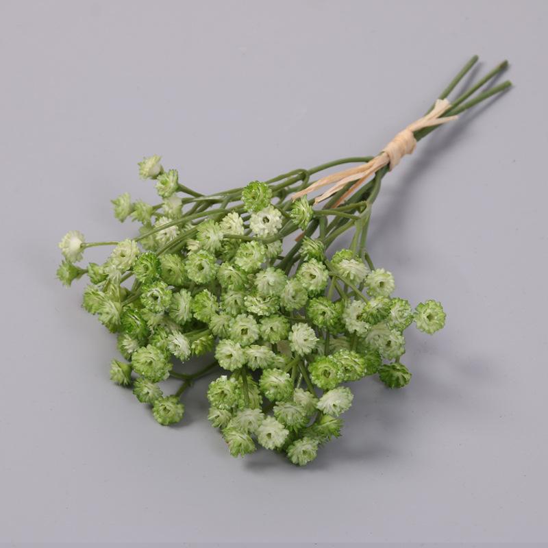 1 шт., 22 см, искусственные цветы, букет «Дыхание ребенка», искусственная гипсофила, домашний декор, цветочная композиция, настольная ваза, аксессуары, венок для вечеринки «сделай сам»