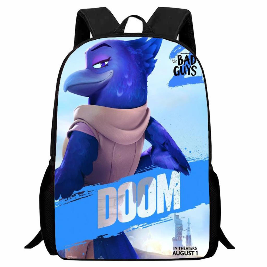 Рюкзак с принтом для студентов