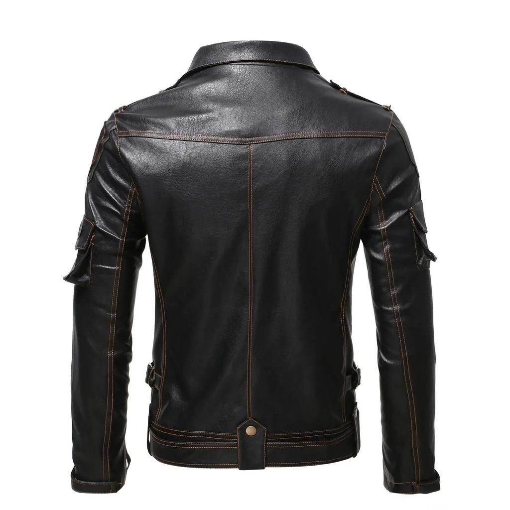 Motorcycle Riding Jacket Clothing Anti-fall Leather Sports Suit GP REPSOL Motorbike Jacket Moto Biker Punk Outwear Abrigos Mens