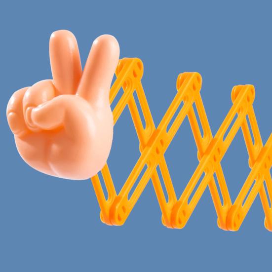 1 набор выдвижных игрушечных кулаков, шутер, кулачки, захват, рука робота, детские игры, эластичный телескопический захват, безопасная игрушка для разгрузки