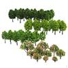 70 Pieces 9cm Trees Layout Train Railway Diorama Wargame Landscape Scenery OO Z TT Multi Scale
