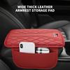 For Toyota Car Armrest Box Pad Leather Armrest Mat Auto Storage Accessories GR Sport Camry Prius Auris Crown Yaris Corolla CHR