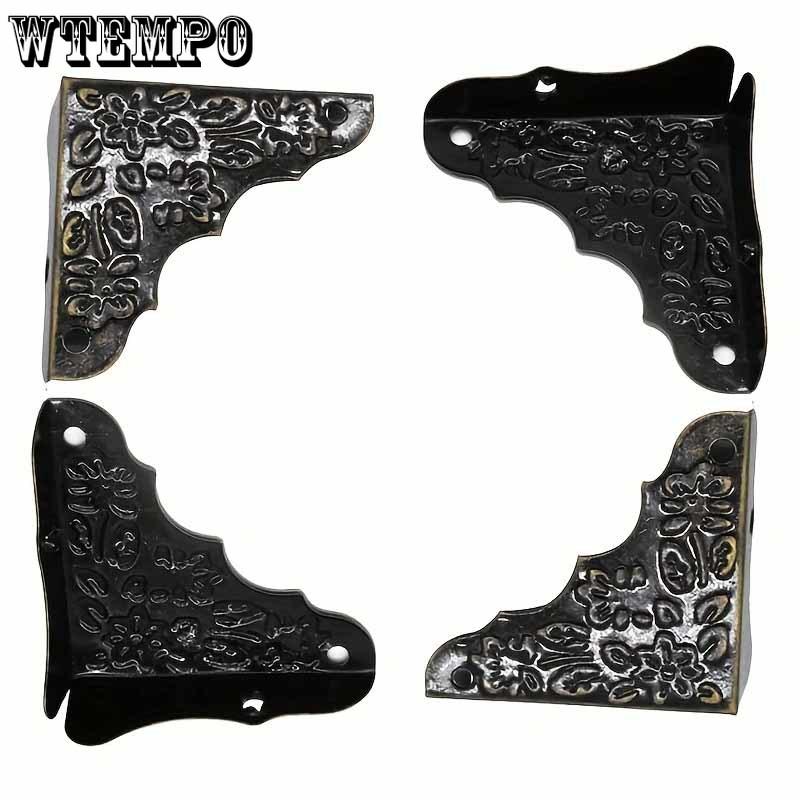 1 комплект шкатулок для драгоценностей, антикварный замок, защелка, петля, ручка, угловой защитный комплект для самодельных шкатулок для драгоценностей, антикварная латунь, исключая шкатулки для драгоценностей