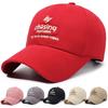 Весенне-осенняя кепка женская бейсболка с вышитыми буквами мужская уличная шляпа от солнца