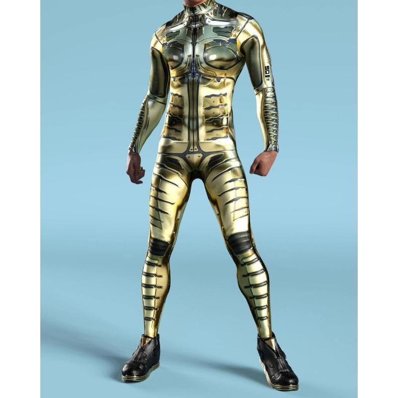 Разноцветный костюм с принтом скелета для мужчин и детей, с застежкой-молнией спереди, боди Zentai, комбинезоны для вечеринки на Хэллоуин, карнавальный праздничный наряд