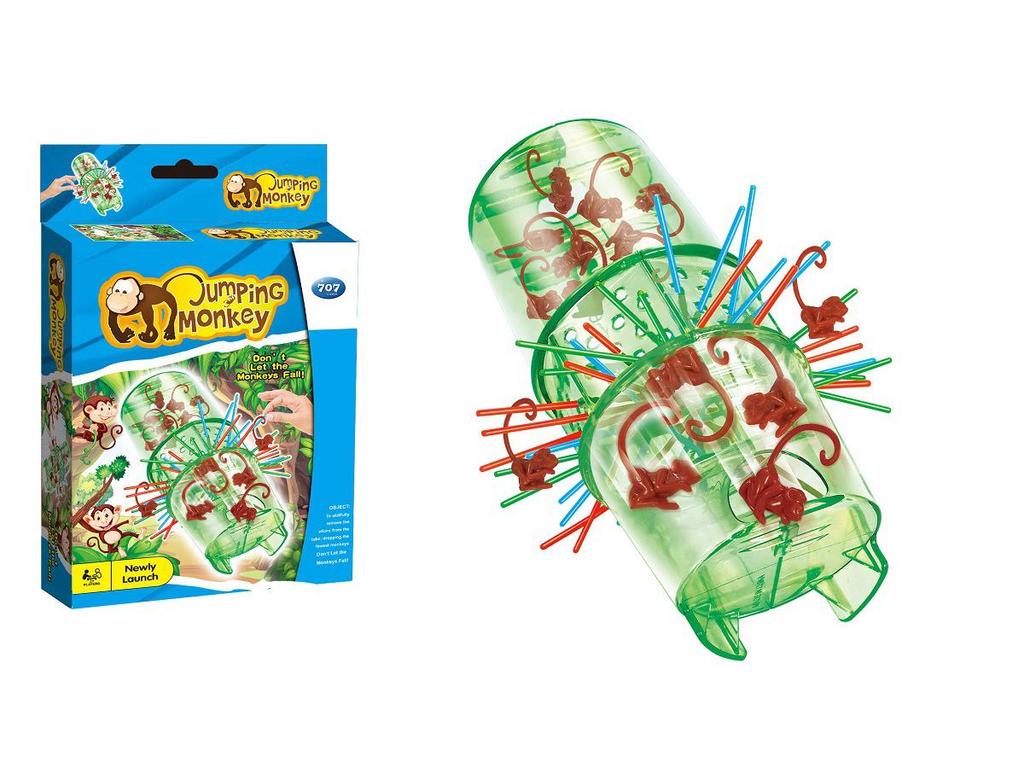 Also Tree Educational Monkey Somersault Pick-Up Sticks Game: Parent-Child Interactive Multi-Player Table Game