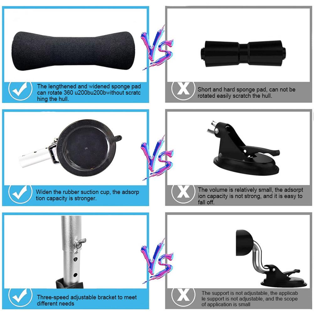 Kayak Roller Kayak Load Assist с прочными присосками для крепления на крышу автомобиля Kayak Canoe