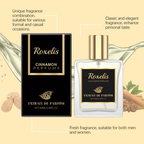Roxelis Cardamom Charming Perfume Cinnamon Fresh Lasting Fragrance Everyday Couples Romantic Date