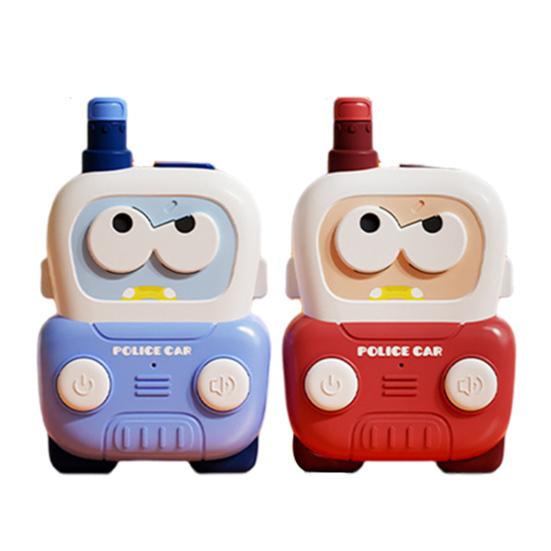 Kids Walkie Talkies Mini Cartoon Vehicles Walkie Talkies for 45725 Year Old Boys Girls Interactive Outdoor Game 2 Way