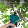 Cordless Pruner Electric Pruning Shear Lithium-ion Battery Efficient Fruit Tree Bonsai Pruning Branches Cutter 21V