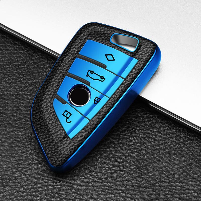 Кожаный чехол для ключей из ТПУ с дистанционным управлением для Bmw G30 F30 F20 F10 X1 2 серии 1 3 5 6 7 X3 X2 X6 X5 X6 X4 Z4 M5, чехол для ключей автомобиля без ключа