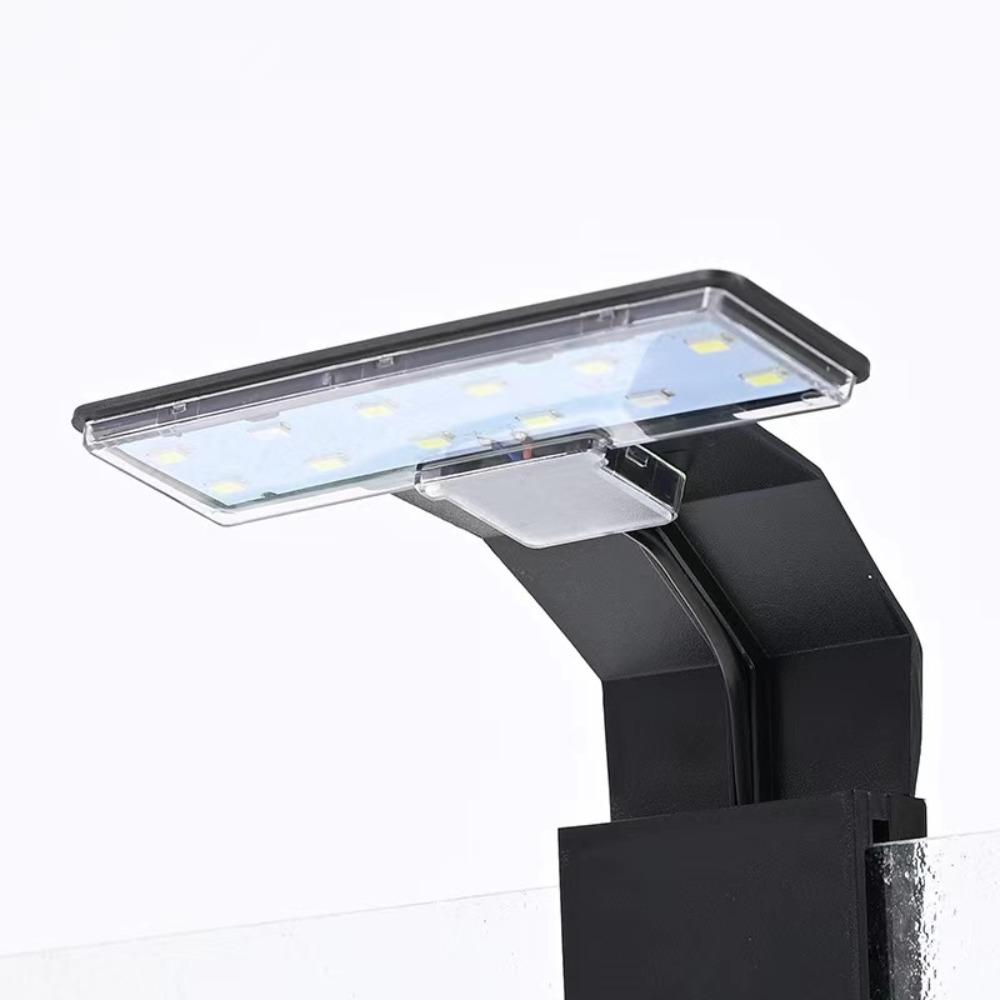 Водонепроницаемый светодиодный светильник для аквариума, супертонкий светильник-клипса, ландшафтные лампы, украшение для аквариума