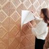 1/5/10Pcs 70*70cm Wallpaper Brick 3D Wall Sticker Foam Self Adhesive DIY  Living Room Decor Waterproof Paper